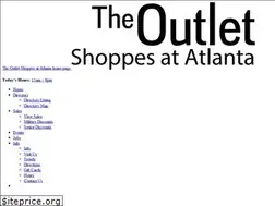Sites similar to theoutletshoppeatlanta.com
