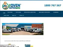 Sites similar to theovenrepairman.com.au