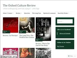 Sites similar to theoxfordculturereview.com