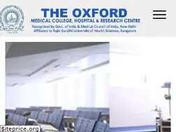 Sites similar to theoxfordmedical.org