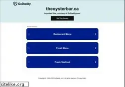 Sites similar to theoysterbar.ca
