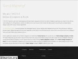 Sites similar to theozinteriors.in
