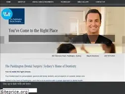 Sites similar to thepaddingtondentalsurgery.com.au