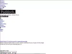 Sites similar to thepaddockmagazine.com