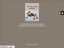 Sites similar to thepaintruth.org