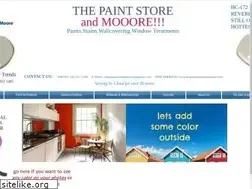 Sites similar to thepaintstoreandmooore.com