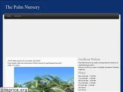 Sites similar to thepalmnursery.com