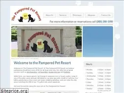 Sites similar to thepamperedpetresort.com