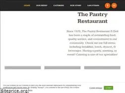 Sites similar to thepantryrestaurant.com
