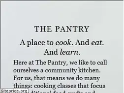 Sites similar to thepantryseattle.com