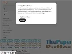 Sites similar to thepaperbutton.etsy.com