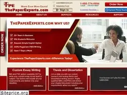 Sites similar to thepaperexperts.com