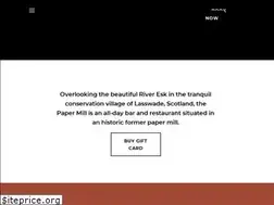 Sites similar to thepapermill-lasswade.co.uk