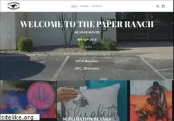 Sites similar to thepaperranch.com