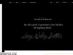 Sites similar to thepapervow.com