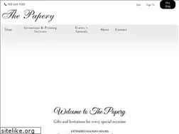 Sites similar to thepapery.com