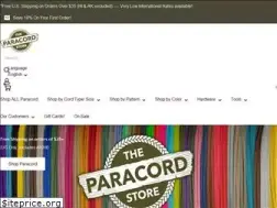 Sites similar to theparacordstore.com