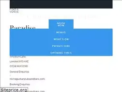 Sites similar to theparadise.co.uk
