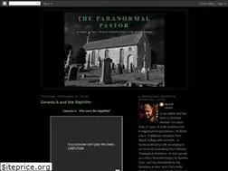 Sites similar to theparanormalpastor.blogspot.com