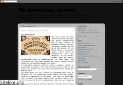 Sites similar to theparanormaluniverse.blogspot.com