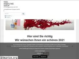 Sites similar to theparfumeshop.de