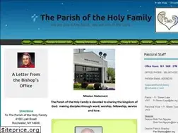 Sites similar to theparishoftheholyfamily.org