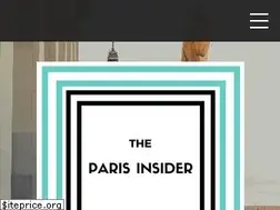 Sites similar to theparisinsider.com