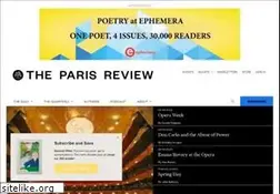 Sites similar to theparisreview.org