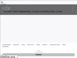 Sites similar to theparktowerknightsbridge.com