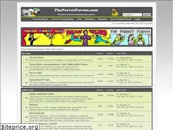 Sites similar to theparrotforum.com