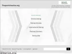 Sites similar to theparticleatlas.org