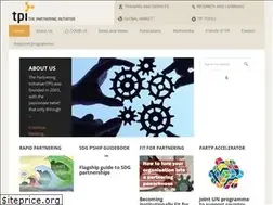 Sites similar to thepartneringinitiative.org