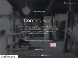 Sites similar to thepartybox.co