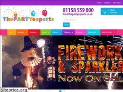 Sites similar to thepartyexperts.co.uk