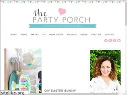 Sites similar to thepartyporch.com