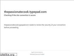 Sites similar to thepassionatecook.typepad.com