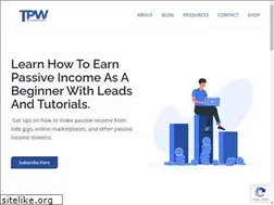 Sites similar to thepassiveway.com