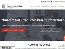Sites similar to thepatentproofreadingcompany.com