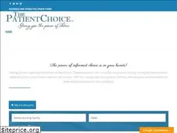 Sites similar to thepatientchoice.com