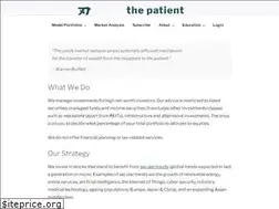 Sites similar to thepatientinvestor.com