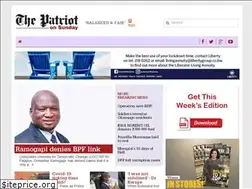 Sites similar to thepatriot.co.bw