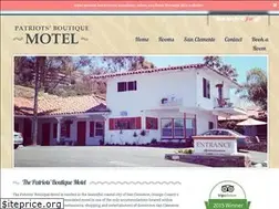 Sites similar to thepatriotsmotel.com