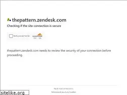 Sites similar to thepattern.zendesk.com