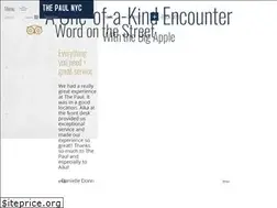 Sites similar to thepaulnyc.com