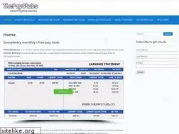 Sites similar to thepaystubs.co