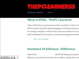 Sites similar to thepclearnerss.blogspot.com