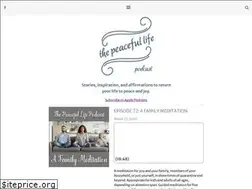Sites similar to thepeaceful.life