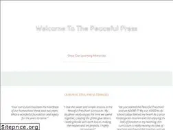 Sites similar to thepeacefulpreschool.com