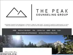 Sites similar to thepeakcounselinggroup.org