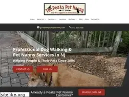 Sites similar to thepeakspetnanny.com